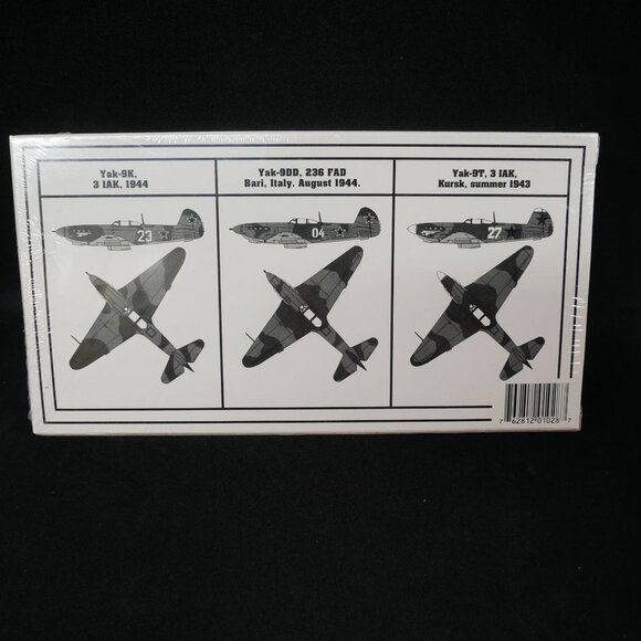 Encore Models Yak-9 DD/T/K 1/72 Scale Model Kit sealed in box #1028 NIB - Picture 4 of 4